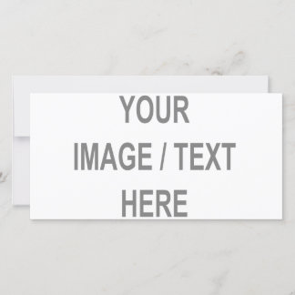 Carte Customisé Votre Image-Texte Ici