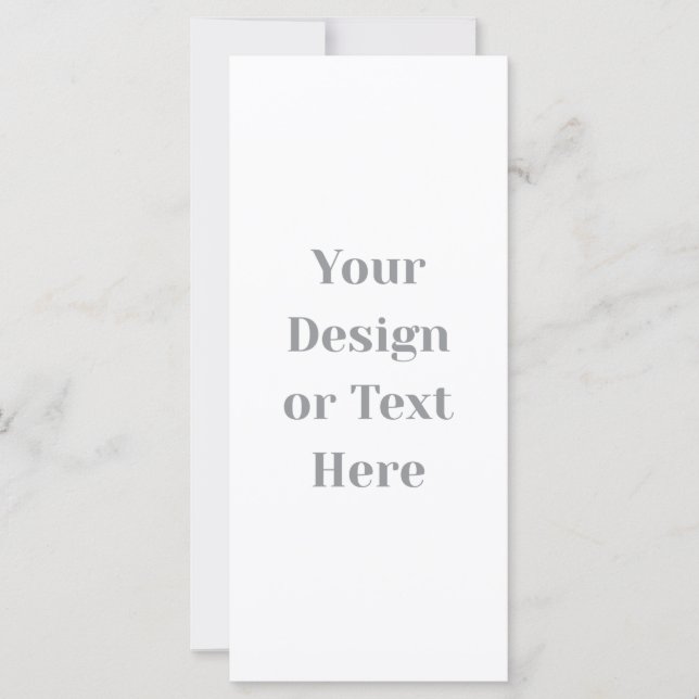 Carte Customizable Your Design or Text Here Personalized (Devant)