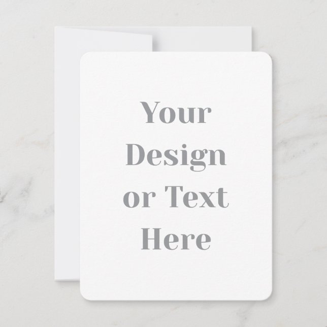 Carte Customizable Your Design or Text Here Personalized (Devant)