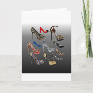 Carte Customize de Shoe High Heels