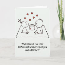 Cute anniversaire de la Saint-Valentin plié doodle