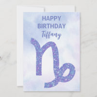 Cute Capricorn Astrologie Personnalisé Joyeux Anni