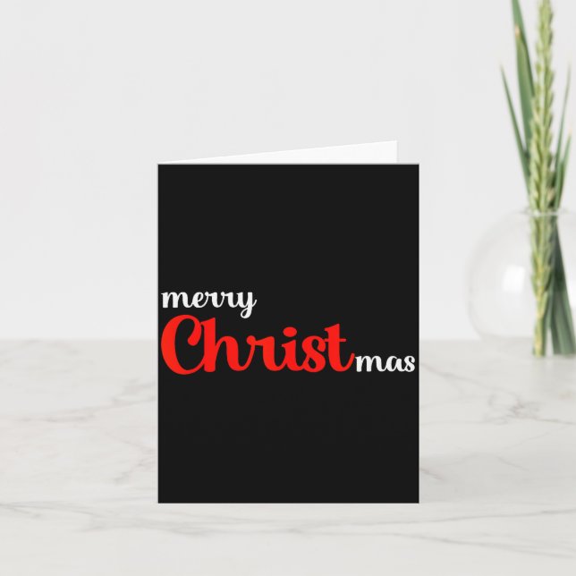 Carte Cute Christian Christmas Shirt Faith Based Holiday (Devant)