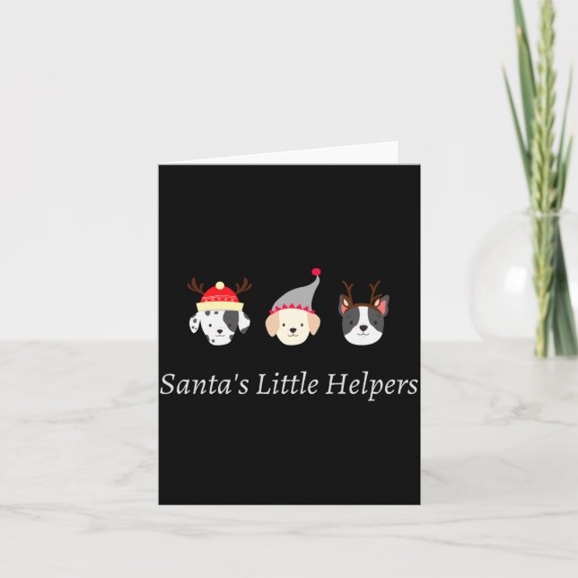 Carte Cute Christmas Animal T Shirt  (Devant)