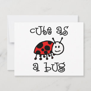 Carte Cute comme un bug