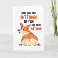 Cute Corgi Amoureux des chiens Buttload Amusant Am