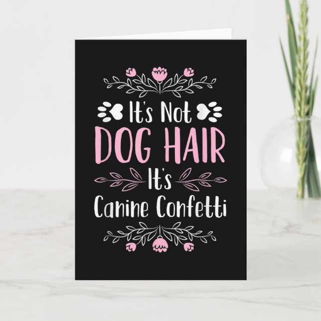 Carte Cute Drôle Groomer Chien (Devant)