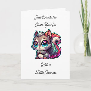Carte Cute écureuil Amitié