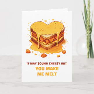 Carte Cute et Fromageux Saint-Valentin