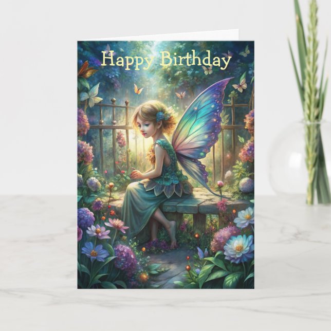 Carte Cute Fairy  (Devant)