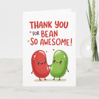 Carte Cute Jelly Bean Couple - Saint Valentin