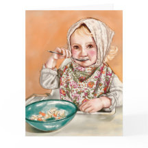 Cute kid card
