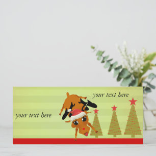Carte Cute Reindeer