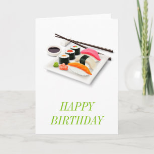 Carte Cute sushi Japanese food