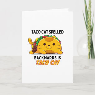 Carte Cute taco chat, drôle taco chat, taco et amoureux 