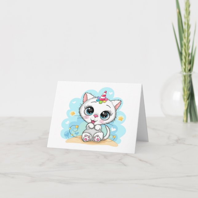 Carte Cutie Kitty (Devant)