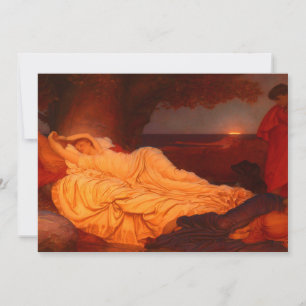 Carte Cymon et Iphigénie par Lord Frederic Leighton 1884