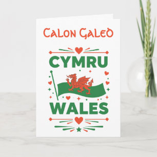 Carte Cymru Dragon Rouge Pays de Galles