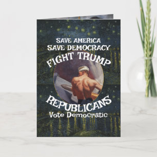 Carte Czar Rue Menteur Trump POTUS Patriotique MAGA Trai
