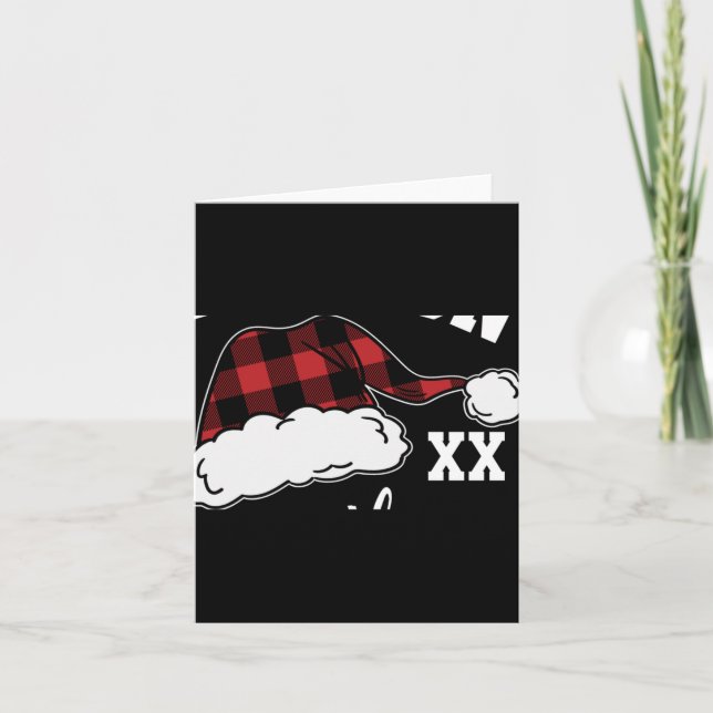 Carte D Buffalo Plaid Matching Family T Shirt  (Devant)