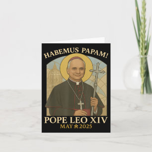 Carte Da Pope De L'Amérique Chicago Pape Leo Xiv Provost