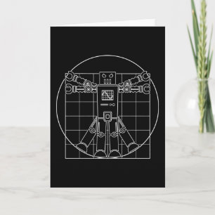 Carte Da Vinci Vitruvian Robot