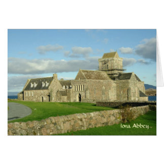 Carte d'abbaye d'Iona
