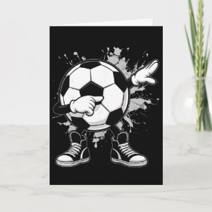 Carte Dabbing Football Ll Drôle Garçons Hommes Femmes Sp