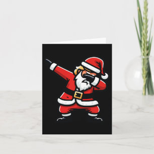 Carte Dabbing Trump Père Noël laide à Noël