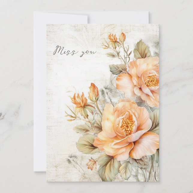 Carte d'absence (Devant)