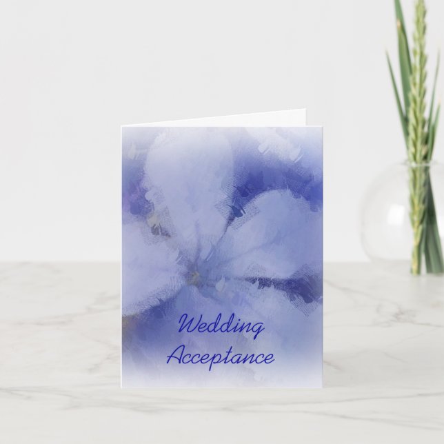 Carte d'acceptation mariage (Devant)