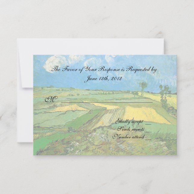 Carte d'acceptation mariage (Devant)