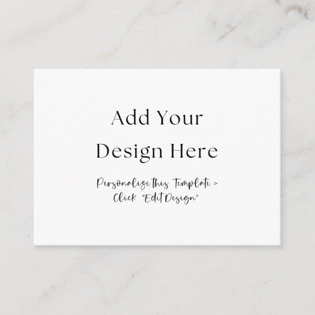 Carte D'accompagnement 3.5" x 2.5" Enclosure Cards (Devant)
