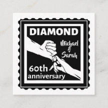 60e anniversaire du mariage diamant traditionnel