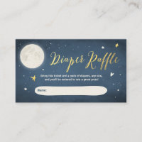 À la lune et à la tombola arrière de