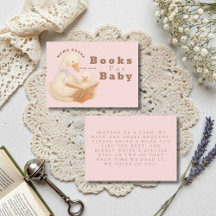 A Silly Goose Livres pour Bébé Rose Baby Shower