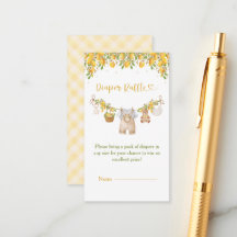 A Sweet Little One Lemon Citrus Baby Shower