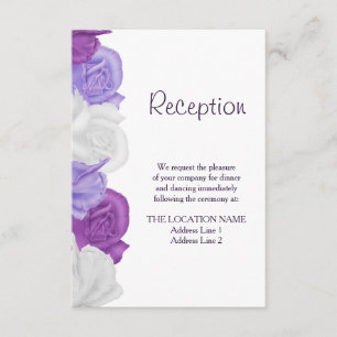 Carte D'accompagnement Accueil Chic Rose Heirloom Mariage Réception