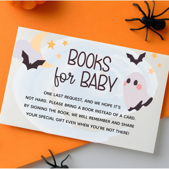 Carte D'accompagnement Adorable petits livres pour bébé (Adorable Little Boo Books for Baby Enclosure Card)