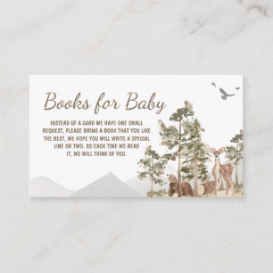 Carte D'accompagnement Adventure Await Woodland Animals Livres pour bébé