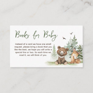 Carte D'accompagnement Adventure Begin Woodland Animals Livres pour bébé
