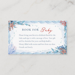 Carte D'accompagnement Ahoy C’est un garçon ! Livre nautique pour bébé