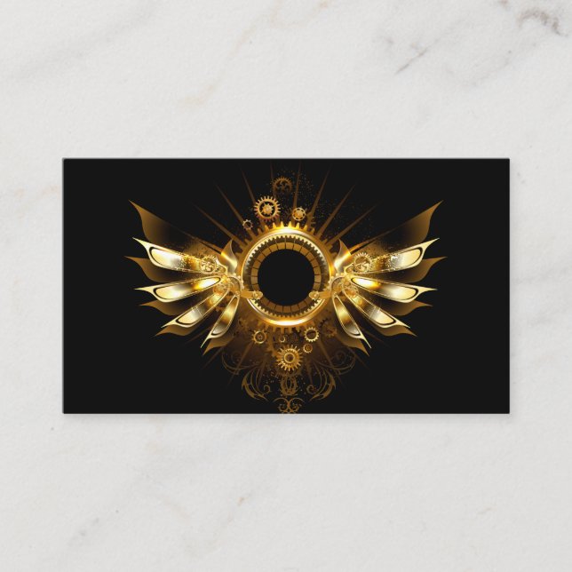 Carte D'accompagnement Ailes de Steampunk (Devant)