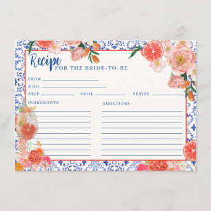 Carte D'accompagnement Aperol Spritz qui amore la recette de douche nupti
