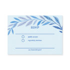 Aquarelle botanique CUSTOM Bar Bat mitzvah RSVP