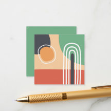 Art moderne arc-en-ciel abstrait et soleil