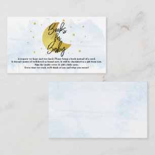 Carte D'accompagnement Au-Dessus De La Lune   Boys Baby shower Livres Pou