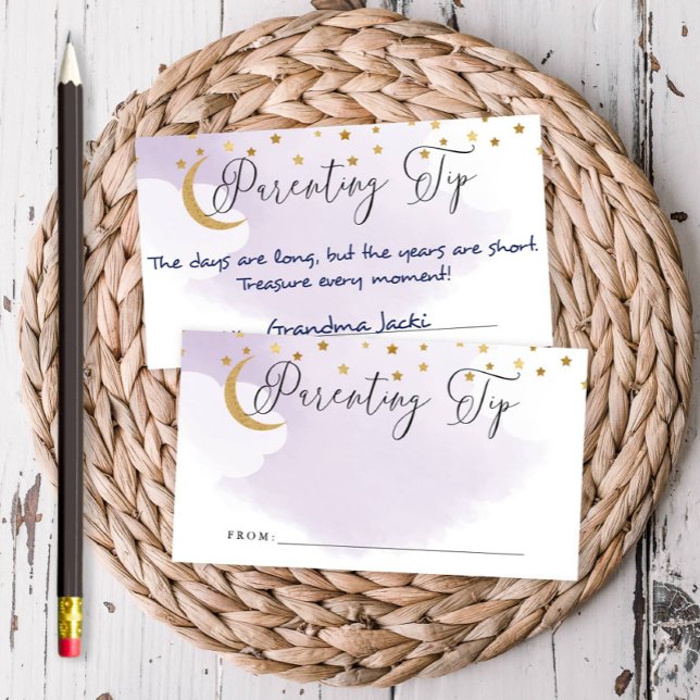 Carte D'accompagnement Au-dessus de la lune pourpre Parenting Conseils de (Créateur téléchargé)