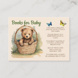 Carte D'accompagnement Baby Bear Genre Neutral Livres pour bébé