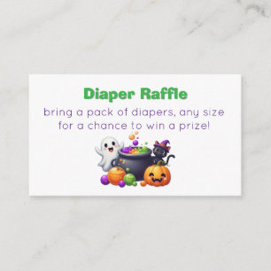 Carte D'accompagnement Baby Brewing Baby Shower Diaper Raffle